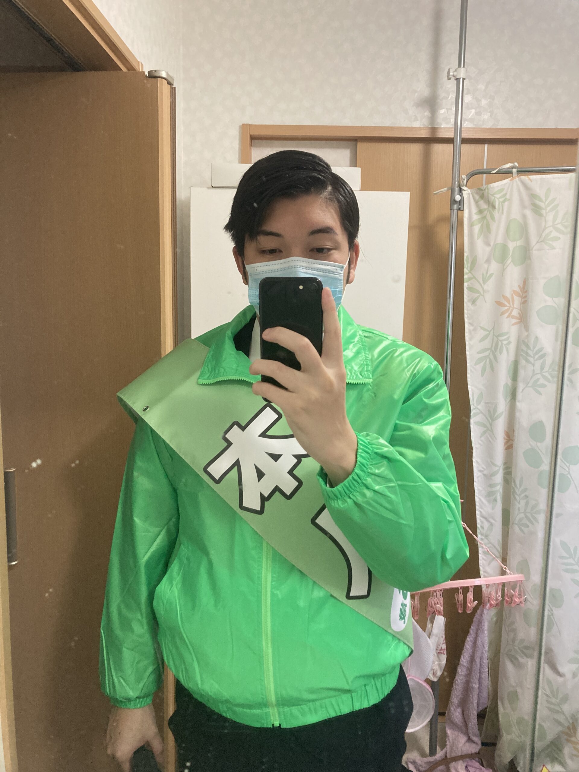 選挙立候補の写真